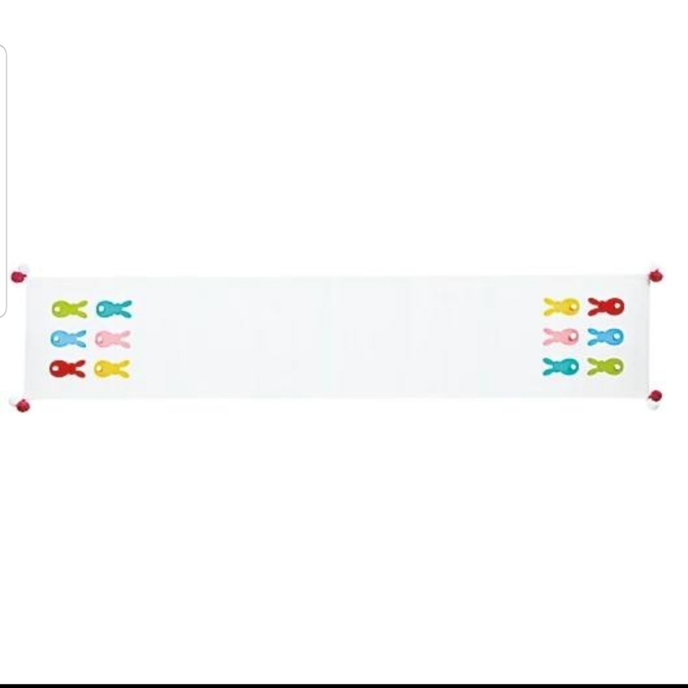 NEW! Spring / Easter Reversible Table Runner 14 x 90" - Picture 5 of 8